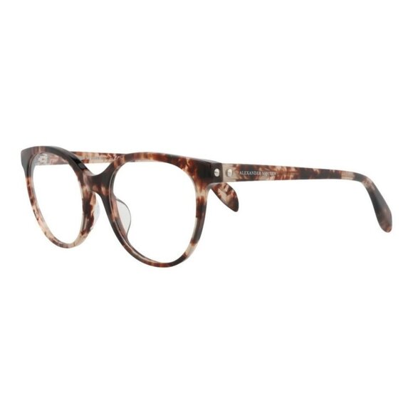 Alexander McQueen Womens Round/Oval Avana Avana Transparent Fashion Designer - Picture 1 of 4